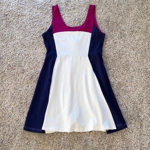 Express tri colored dress